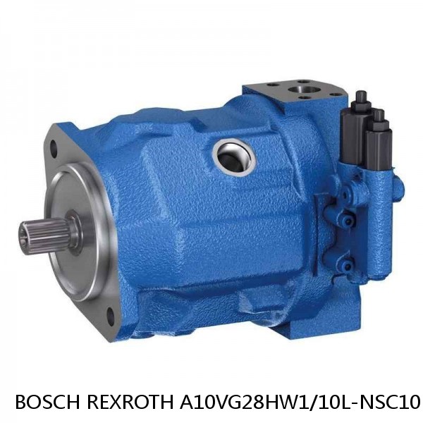 A10VG28HW1/10L-NSC10F016S BOSCH REXROTH A10VG Axial piston variable pump #1 image