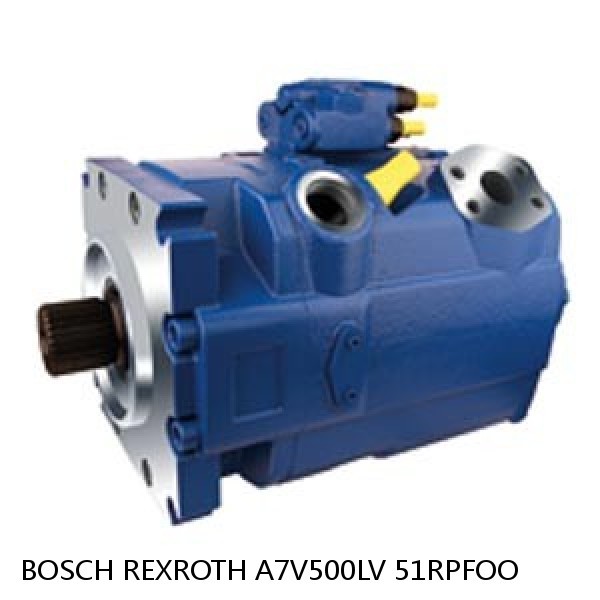 A7V500LV 51RPFOO BOSCH REXROTH A7V HYDRAULIC PISTON PUMP #1 image