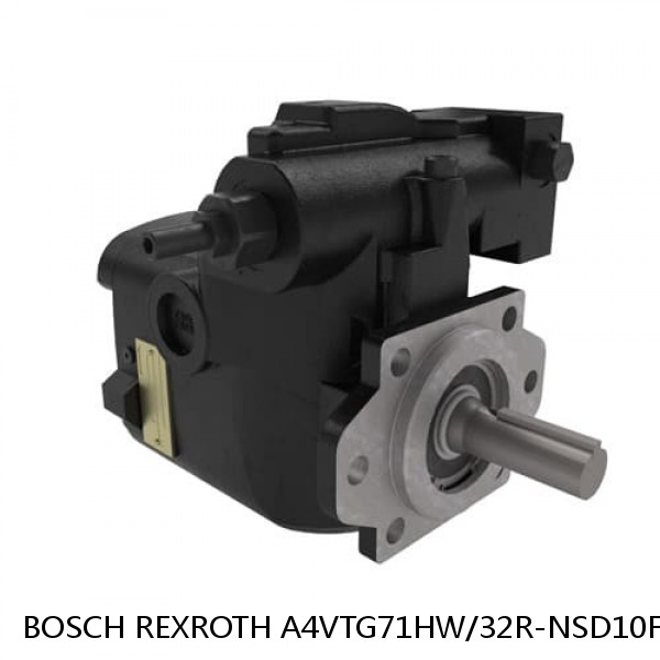 A4VTG71HW/32R-NSD10FXX1S-S BOSCH REXROTH A4VTG AXIAL PISTON VARIABLE PUMP #1 image