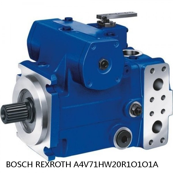 A4V71HW20R1O1O1A BOSCH REXROTH A4V Variable Pumps #1 image