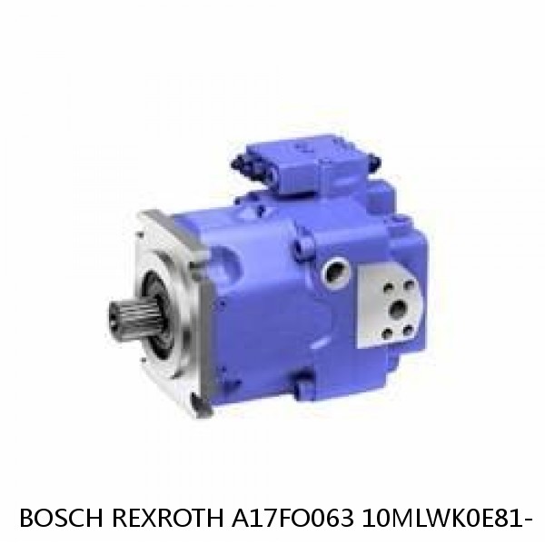 A17FO063 10MLWK0E81- BOSCH REXROTH A17FO Axial Piston Pump #1 image