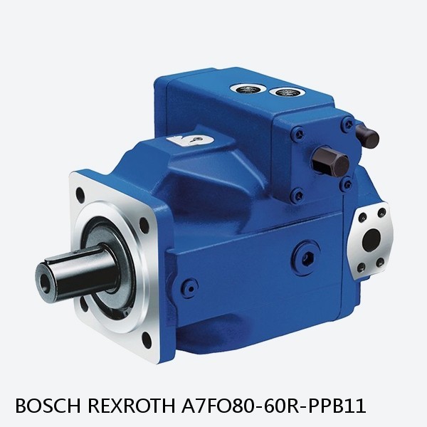 A7FO80-60R-PPB11 BOSCH REXROTH A7FO Axial Piston Motor Fixed Displacement Bent Axis Pump #1 image